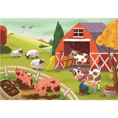 Puzzle 3x48 el. Play for future. Zwierz�ta Clementoni