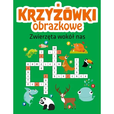 Zwierz�ta wok� nas. Krzy��wki obrazkowe