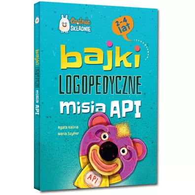 Bajki logopedyczne misia API (2-4 lat)