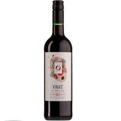 Vina0 Le merlot bezalkoholowe 735 ml Bio