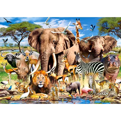 Puzzle 260 el. Savanna Animals Castorland