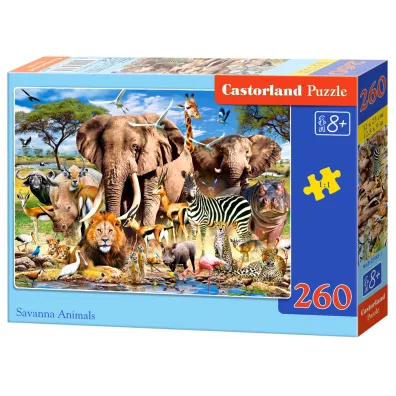 Puzzle 260 el. Savanna Animals Castorland