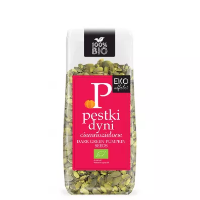 Eko Alfabet Pestki dyni ciemnozielone 150 g Bio
