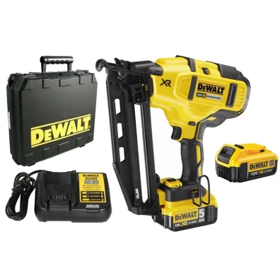 Dewalt Gwo�dziarka 18v dcn660p2 20&deg; 32-63mm 16ga 2x5,0ah bl