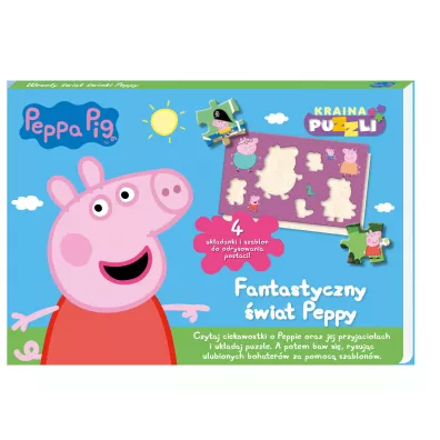 Peppa Pig. Kraina puzzli. Fantastyczny �wiat Peppy
