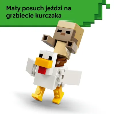 LEGO Minecraft Atak kurzego je�d�ca na pustyni 21592