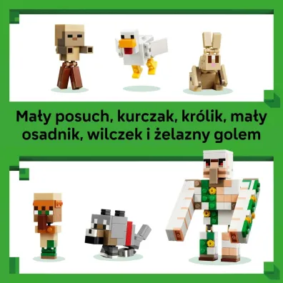 LEGO Minecraft Atak kurzego je�d�ca na pustyni 21592