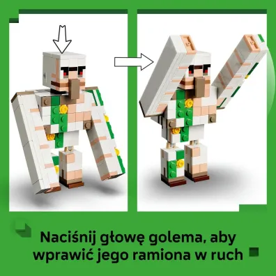 LEGO Minecraft Atak kurzego je�d�ca na pustyni 21592