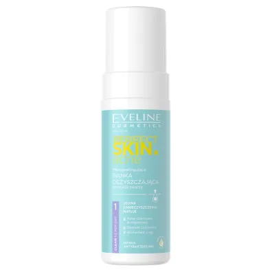 Eveline Cosmetics Perfect Skin.acne mikropeelinguj�ca pianka oczyszczaj�ca do mycia twarzy 150 ml