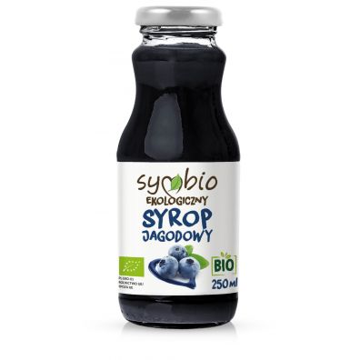 Symbio Syrop jagodowy 250 ml Bio