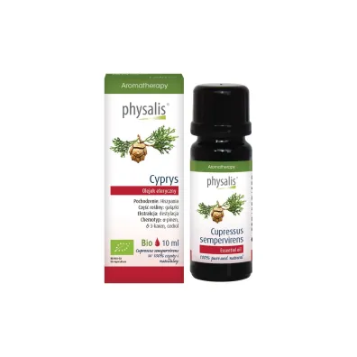 Physalis Olejek eteryczny cyprys 10 g