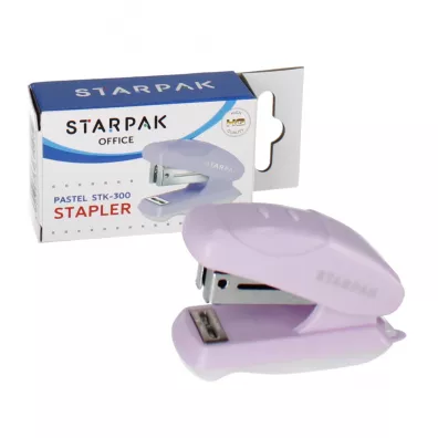 Zszywacz mini 20k 24/6 26/6  pastelowy niebieski STARPAK 519783