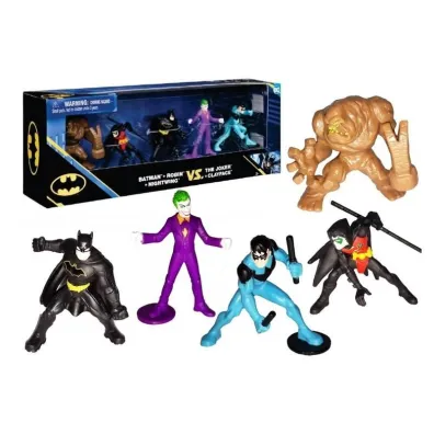 Figurki DC Batman 5cm 5-pack