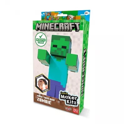 Minecraft zbuduj figurk� Zombie
