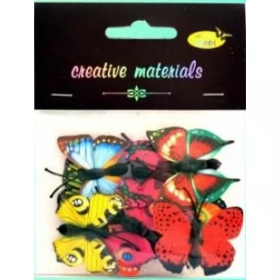 Galeria Hobby Motyle ozdobne 4-4,5cm