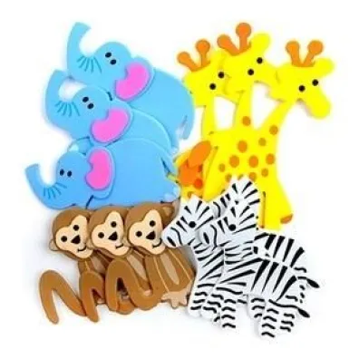Dalprint Naklejki 3D z pianki zwierz�tka safari