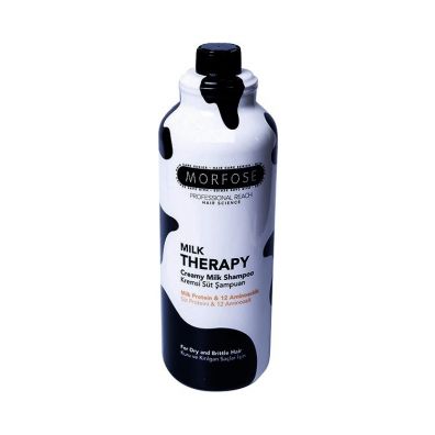 Morfose Professional Reach Milk Therapy Creamy Milk Shampoo mleczny szampon odbudowujący zniszczone włosy 1 l