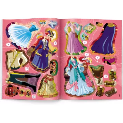 Disney ksi�niczka Brokatowe ubieranki SDLB-9104