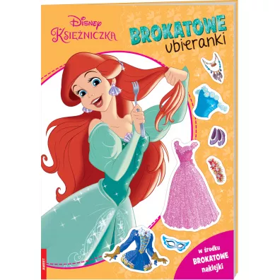 Disney ksi�niczka Brokatowe ubieranki SDLB-9104