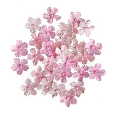 dpCraft Kwiaty papierowe z pere�k� 2cm