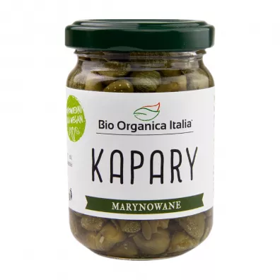 Biorganica Nuova Kapary marynowane (s�oik) 140 g Bio
