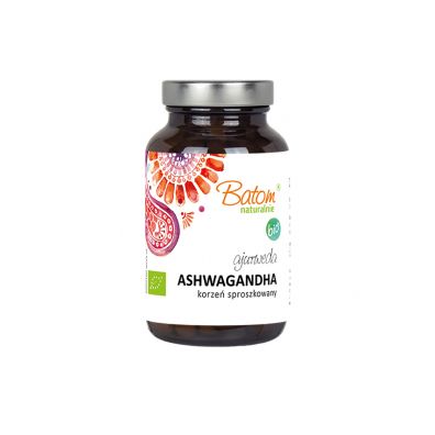 Batom Ashwagandha w tabletkach Suplement diety 250 tab. Bio