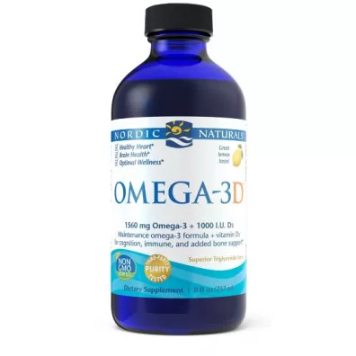 Nordic Naturals Omega-3D Suplement diety 237 ml