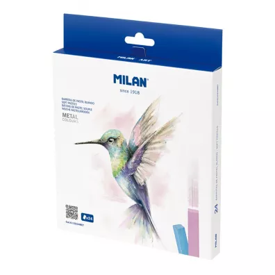 Milan Pastele mi�kkie ART metal colours 24 szt.