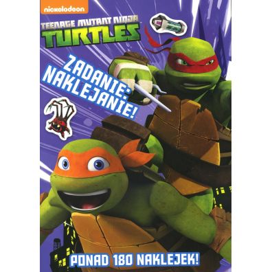Teenage Mutant Ninja Turtles. Zadanie: naklejanie!