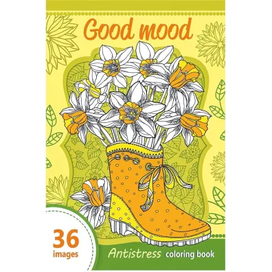 Kolorowanka antystresowa 124x197 Good mood 36 TW