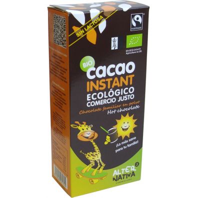 Alternativa Czekolada do picia fair trade bezglutenowa 250 g Bio