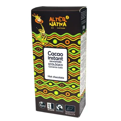 Alternativa Czekolada do picia fair trade bezglutenowa 250 g Bio