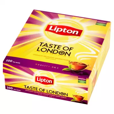 Lipton Herbata czarna Taste of London 100 x 2,0 g