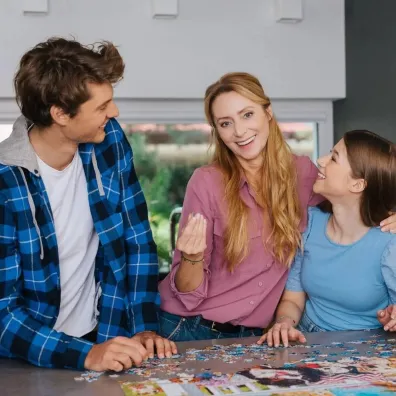 Puzzle 500 el. Aerial Mindblow. Maze of Colors Trefl