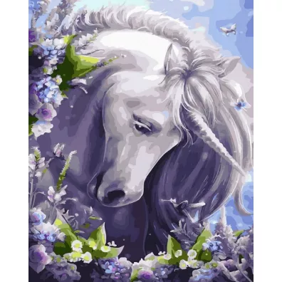 Twoje Hobby Malowanie po numerach - Bajkowy jednoro�ec 40x50cm