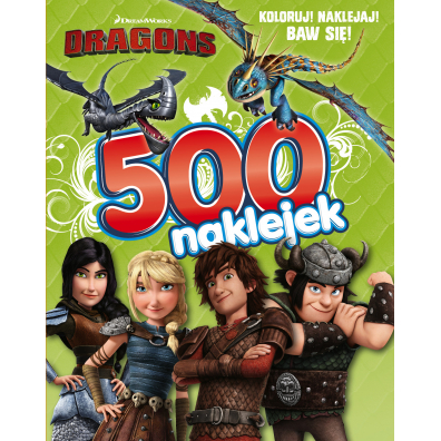 Dragons 500. naklejek