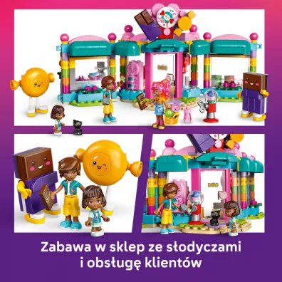 LEGO Friends Sklep z cukierkami w Heartlake 42649