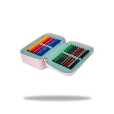 CoolPack Pi�rnik potr�jny z wyposa�eniem Jumper 3 Gradient Strawberry