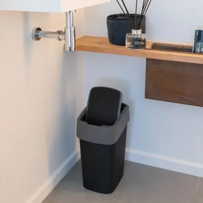 Curver Kosz na �mieci flip bin czarny 10 l
