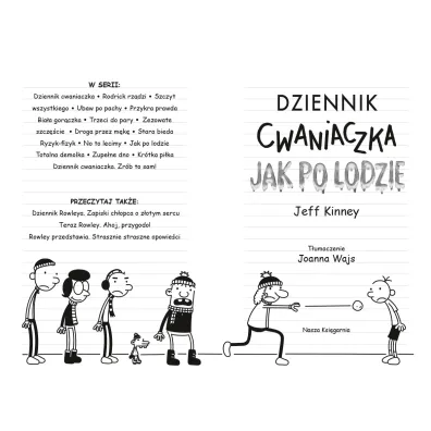 Jak po lodzie. Dziennik cwaniaczka. Tom 13