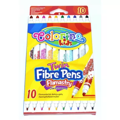 Patio Flamastry Colorino Kids dwustronne 10 szt.
