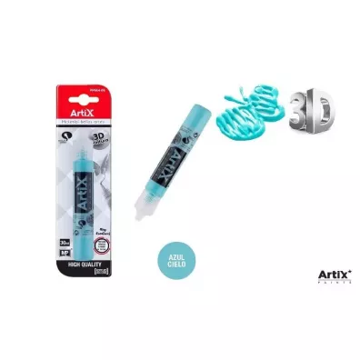 Artix Farba strukturalna 3D jasno-niebieski 30ml