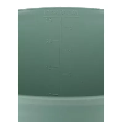 H&S Decoration Kosz z elastycznego tworzywa zielony 26 l