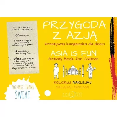 Przygoda z azj� kreatywna ksi��eczka - Kamila Loskot
