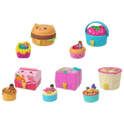 Polly Pocket. Przek�ska niespodzianka + laleczka mix Mattel