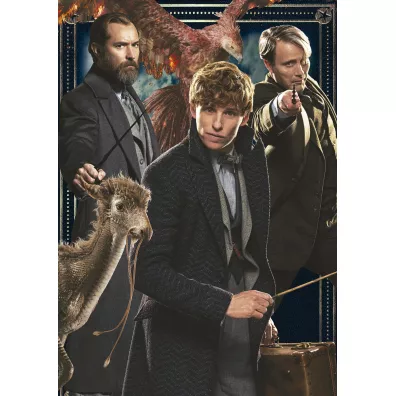 Puzzle 2x500 el. Fantastyczne zwierz�ta Educa