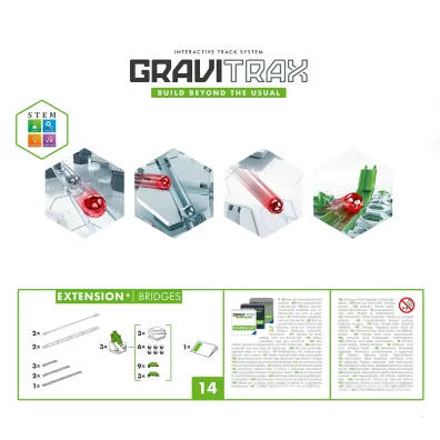 Gravitrax. Zestaw uzupe�niaj�cy. Mosty Ravensburger