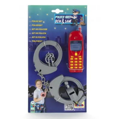 Zestaw policyjny z telefonem 3el Klein Trefl