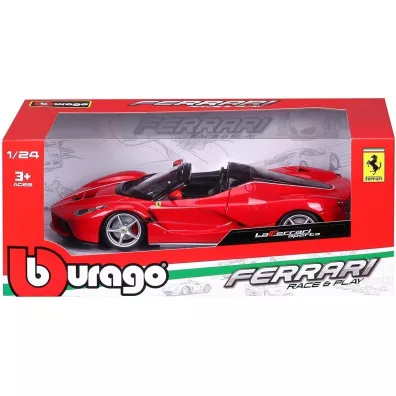 Bburago model ferrari aperta red 1:24