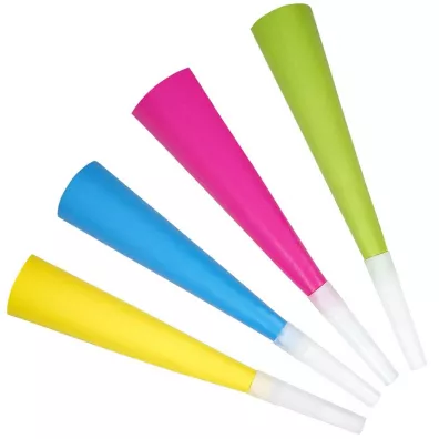 Tr�bki Neon party 4 szt.